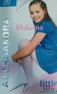 Rajstopy dziecięce MALWINA - Aleksandra 20 den 92-152