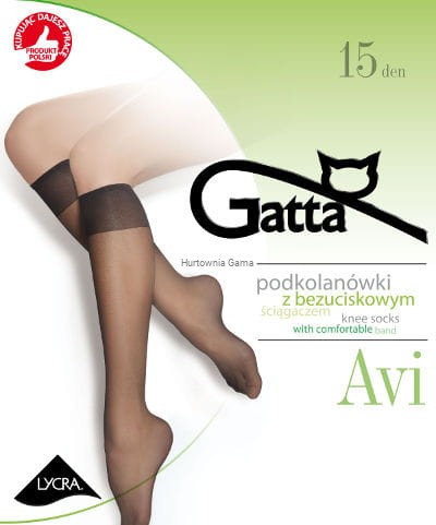 Podkolanówki Gatta Avi Bezpalcowe - nowe opakowanie
