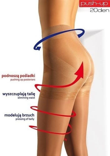 Rajstopy Mona Push-Up Elianto 20 den wyszczuplające 