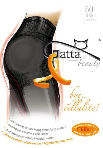 Rajstopy BYE Cellulite Gatta Beauty 50 den -  rajstopy antycellulitowe i wyszczuplające