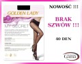 Golden Lady My Secret 40 den rajstopy bezszwowe bez szwów