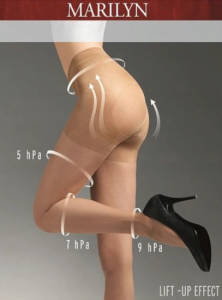 RAJSTOPY MARILYN PUSH UP LIGHT 20 DEN 