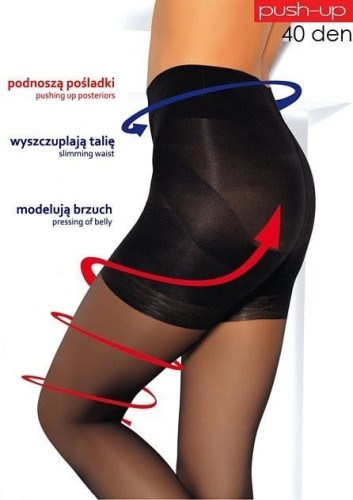 Rajstopy Mona Push-Up Elianto 40 den wyszczuplające