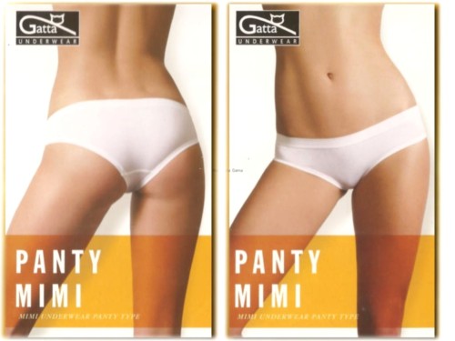 Gatta figi Panty Mimi biodrowki mikrofibra bezszwowe