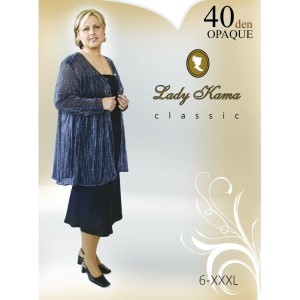 Rajstopy Lady Kama Antonia Classik 40 den XXXL/6