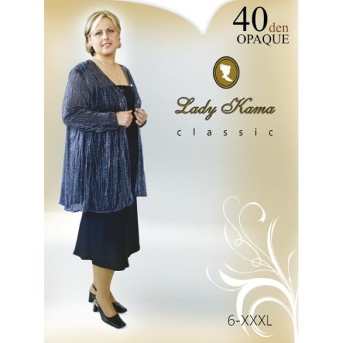 Rajstopy Lady Kama Antonia Classik 40 den XXXL/6