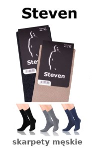 Skarpety męskie, klasyczne STEVEN (063)