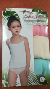 Majtki dziewczęce Cotton World (3 szt.)