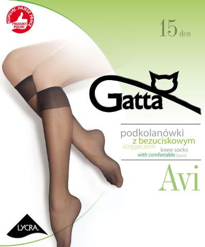 Podkolanówki Gatta Avi Bezpalcowe - nowe opakowanie