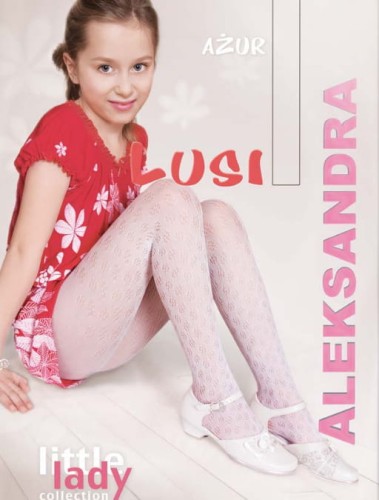 Rajstopy dziecięce Lusi ażur Aleksandra