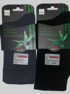 Skarpety męskie bambusowe AMANDA