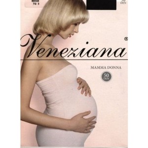 Rajstopy ciążowe Veneziana Mamma Donna - mikrofibra 50 den