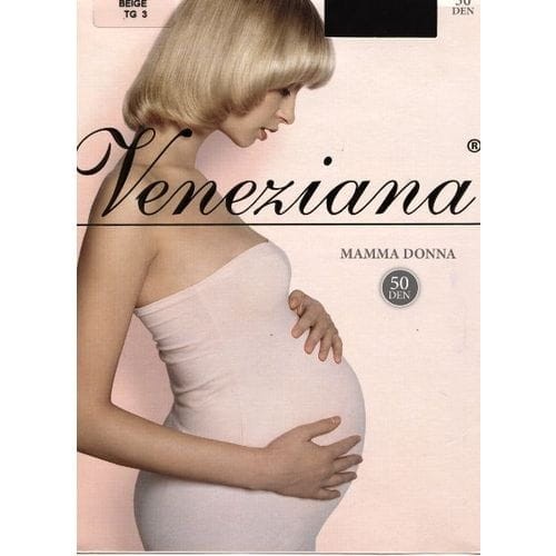 Rajstopy ciążowe włoskie Mamma Donna mikrofibra 50 den